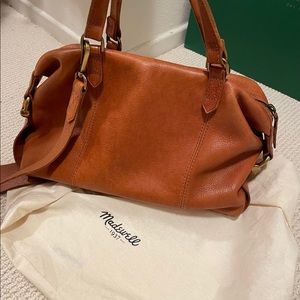 MADEWELL (used) English saddle leather purse